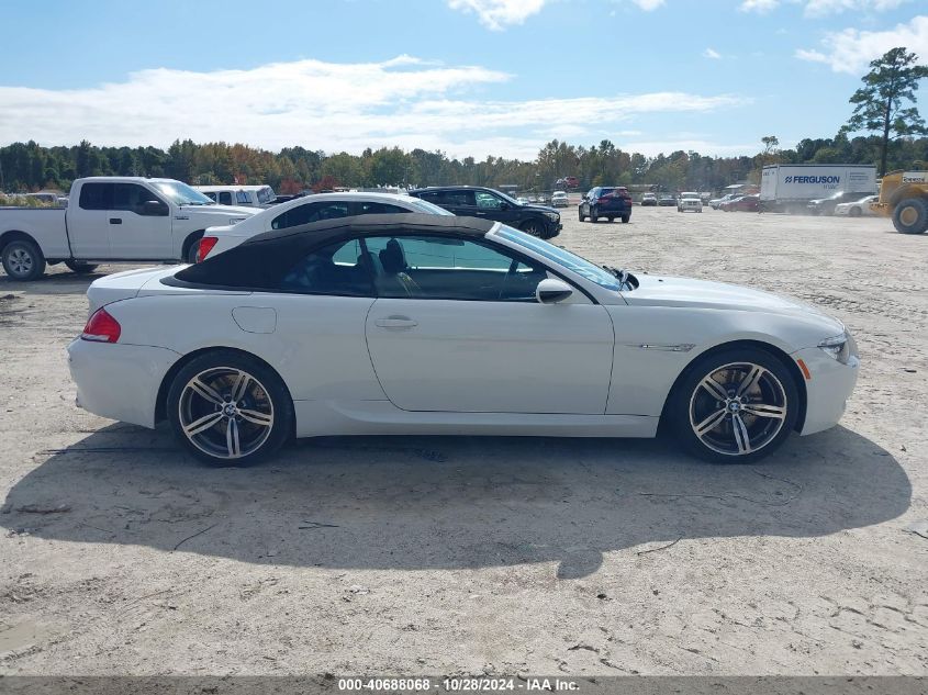 2008 BMW M6 VIN: WBSEK93578CY79057 Lot: 40688068