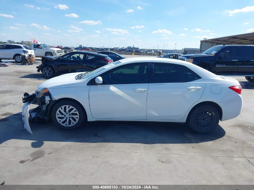 2019 Toyota Corolla Le VIN: 5YFBURHE7KP915941 Lot: 40688103