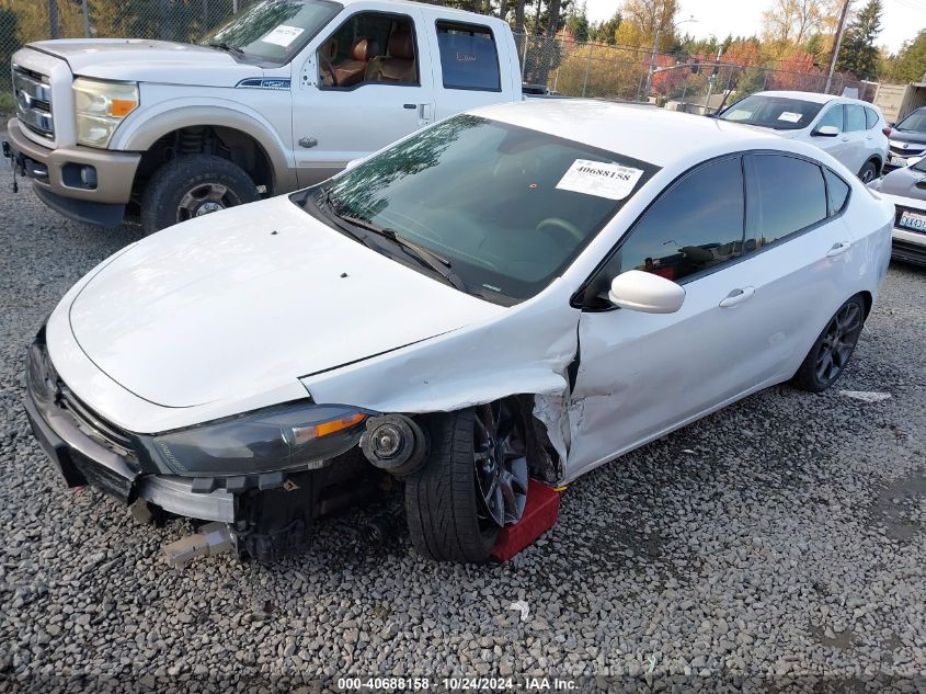 2015 Dodge Dart Se VIN: 1C3CDFAAXFD433763 Lot: 40688158