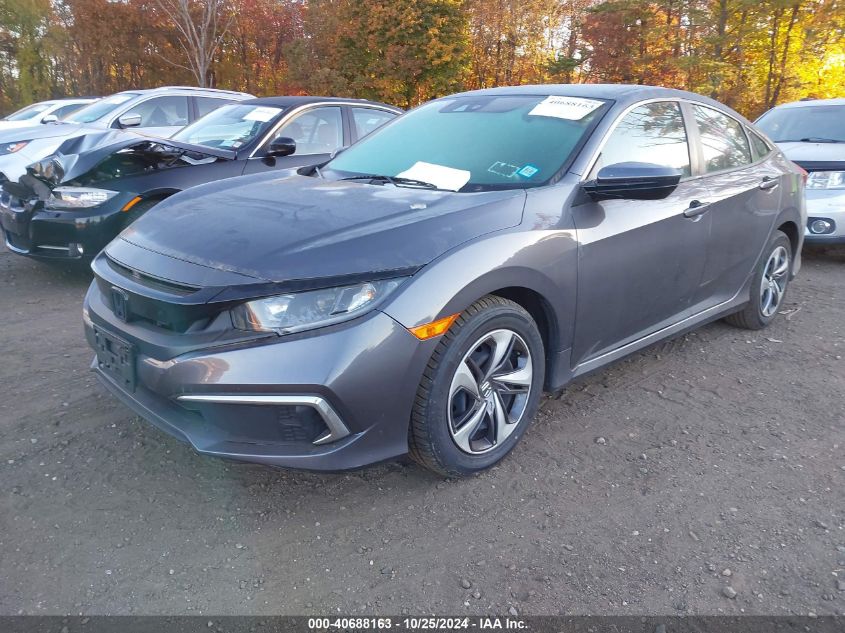 2019 Honda Civic Lx VIN: 2HGFC2F62KH589853 Lot: 40688163