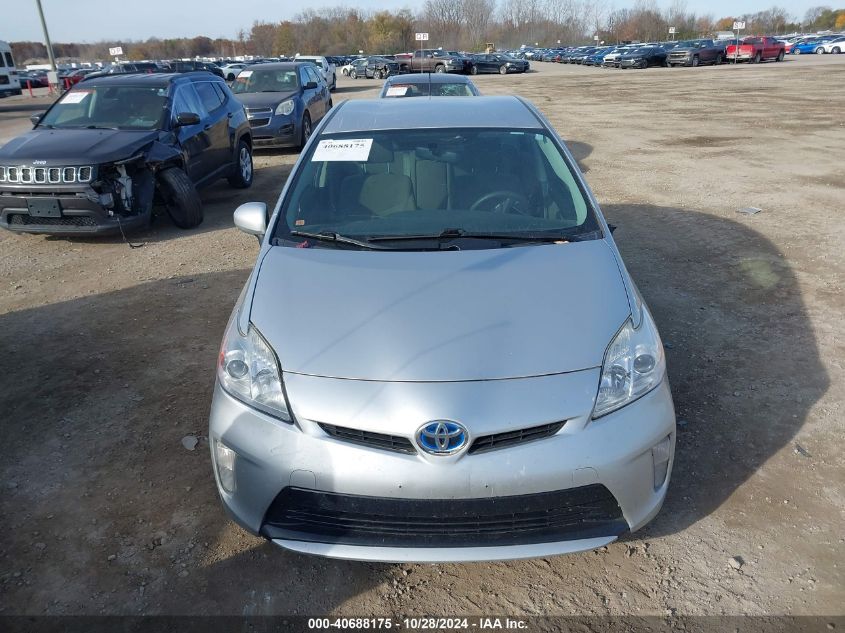 2013 Toyota Prius VIN: JTDKN3DU5D5694153 Lot: 40688175