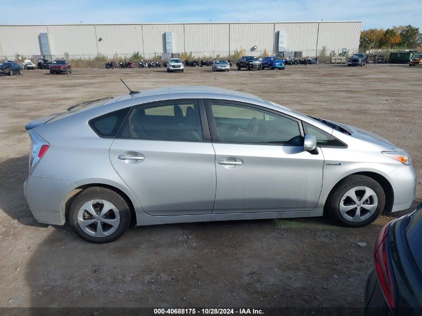 2013 Toyota Prius VIN: JTDKN3DU5D5694153 Lot: 40688175