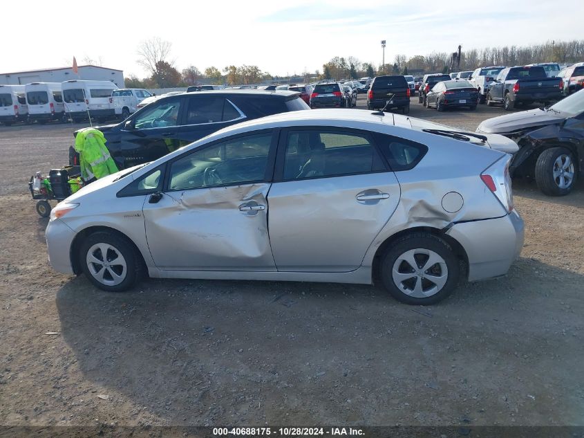 2013 Toyota Prius VIN: JTDKN3DU5D5694153 Lot: 40688175