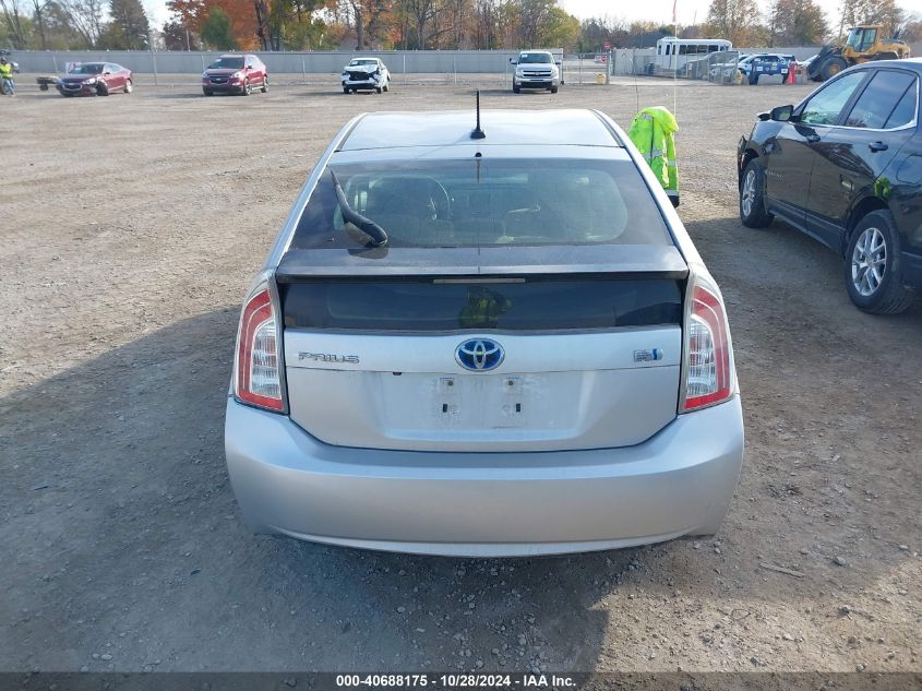 2013 Toyota Prius VIN: JTDKN3DU5D5694153 Lot: 40688175