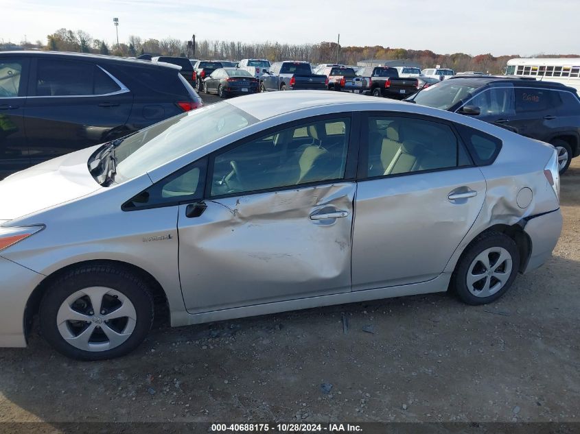 2013 Toyota Prius VIN: JTDKN3DU5D5694153 Lot: 40688175