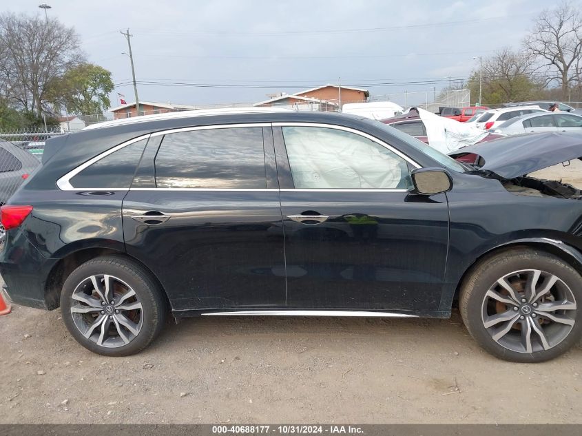 2019 Acura Mdx Advance Pkg VIN: 5J8YD4H86KL003836 Lot: 40688177