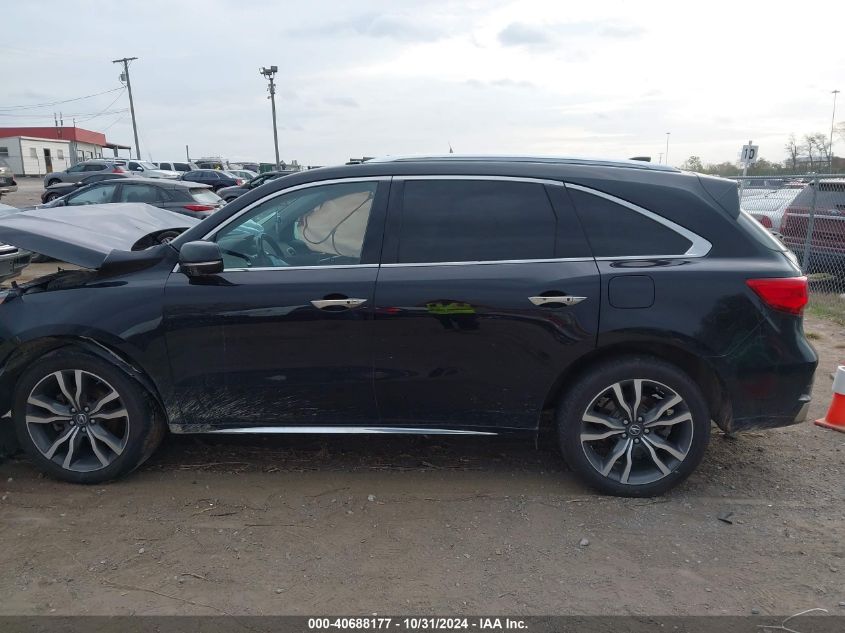 2019 Acura Mdx Advance Pkg VIN: 5J8YD4H86KL003836 Lot: 40688177