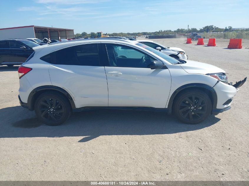 2022 Honda Hr-V Awd Sport VIN: 3CZRU6H17NM709180 Lot: 40688181