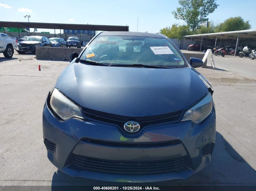 2015 Toyota Corolla Le VIN: 5YFBURHE0FP207620 Lot: 40688201