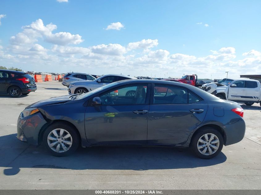 2015 Toyota Corolla Le VIN: 5YFBURHE0FP207620 Lot: 40688201