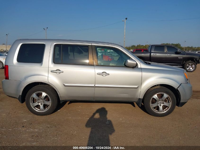 2012 Honda Pilot Ex-L VIN: 5FNYF3H67CB030114 Lot: 40688204