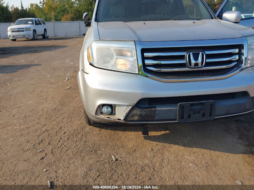 2012 Honda Pilot Ex-L VIN: 5FNYF3H67CB030114 Lot: 40688204