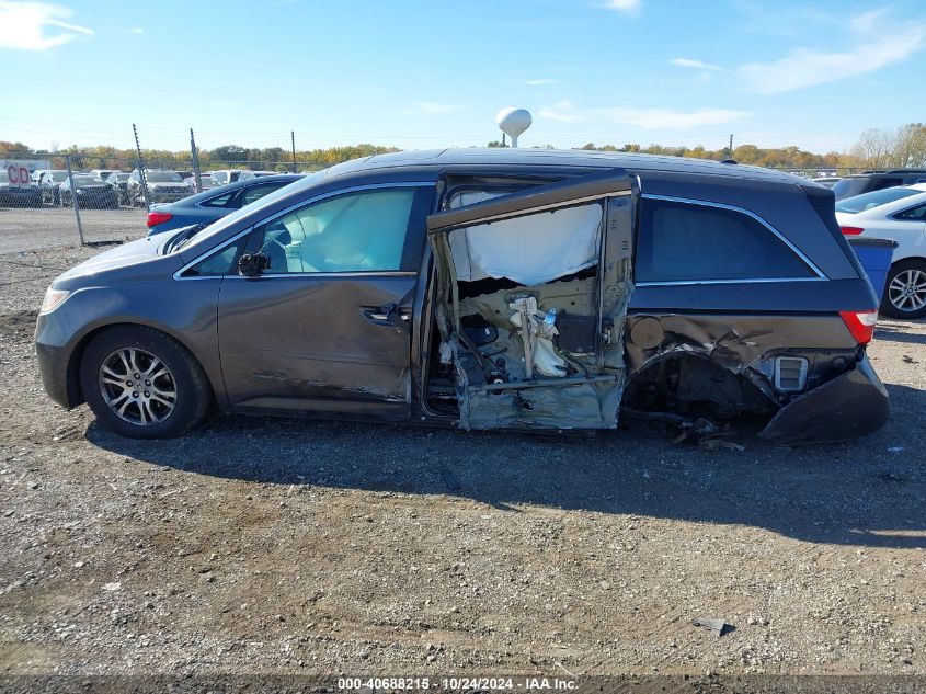 2011 Honda Odyssey Ex-L VIN: 5FNRL5H68BB056924 Lot: 40688215