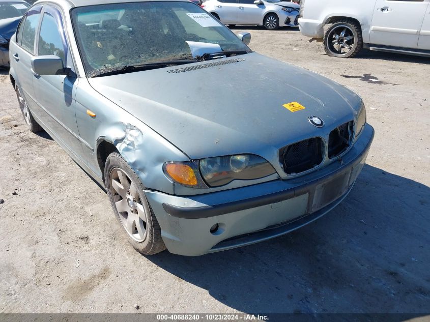 2002 BMW 325Xi VIN: WBAEU33412PF69279 Lot: 40688240