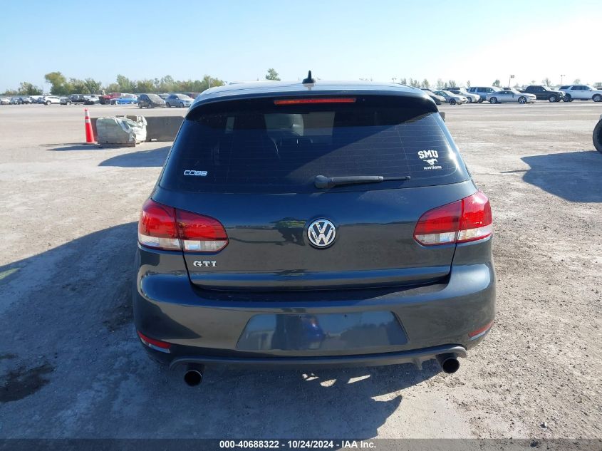 2013 Volkswagen Gti VIN: WVWHD7AJ0DW126532 Lot: 40688322