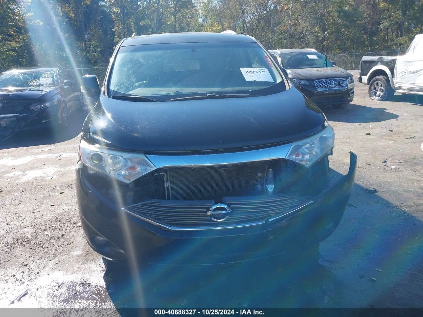 2014 Nissan Quest Sl VIN: JN8AE2KP5E9101568 Lot: 40688327