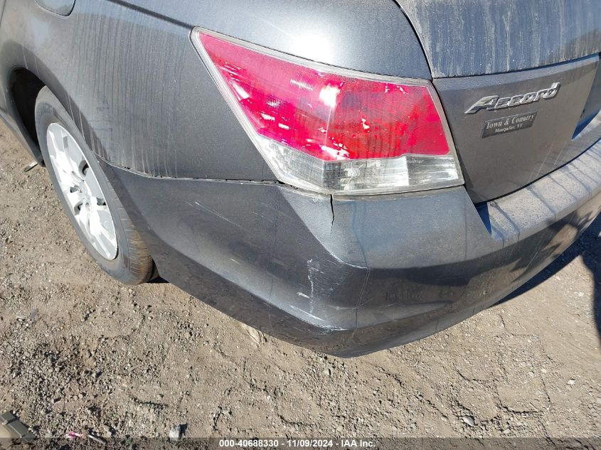 2008 Honda Accord 2.4 Lx VIN: 1HGCP26308A057229 Lot: 40688330