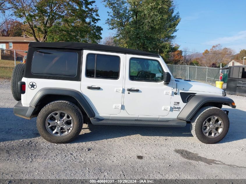 2020 Jeep Wrangler Unlimited Freedom 4X4 VIN: 1C4HJXDG1LW238280 Lot: 40688331