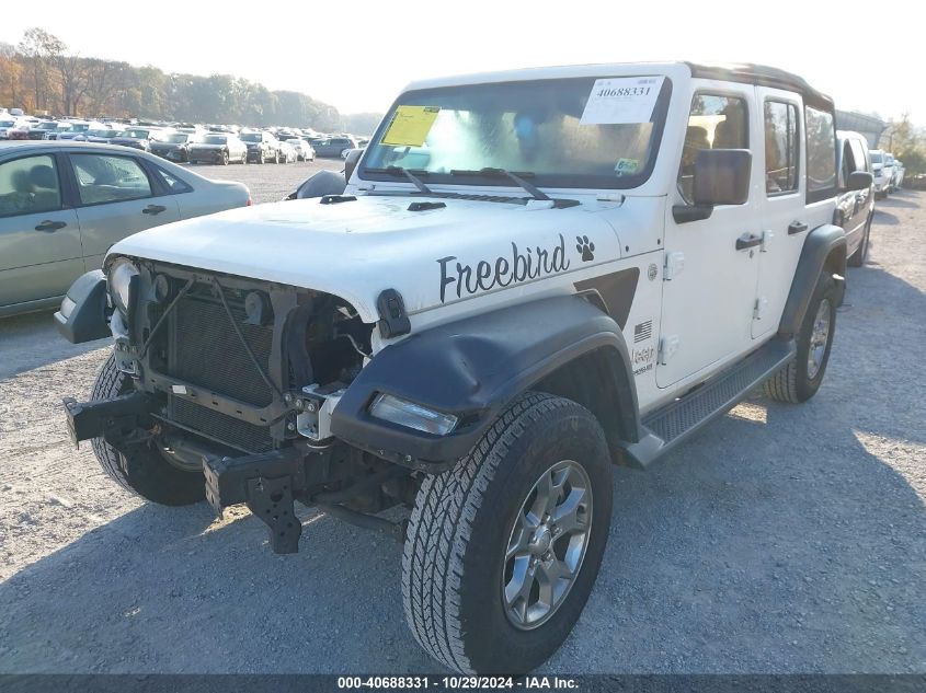 2020 Jeep Wrangler Unlimited Freedom 4X4 VIN: 1C4HJXDG1LW238280 Lot: 40688331