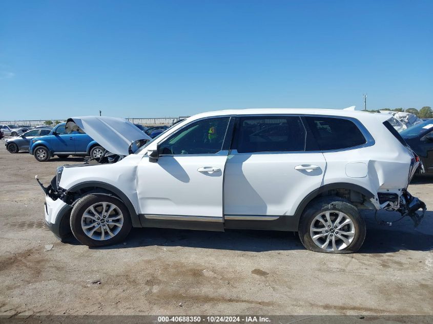 2022 Kia Telluride Lx VIN: 5XYP2DHC6NG277817 Lot: 40688350