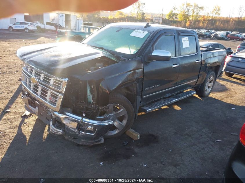 2015 Chevrolet Silverado 1500 K1500 Ltz VIN: 3GCUKSECXFG145772 Lot: 40688351