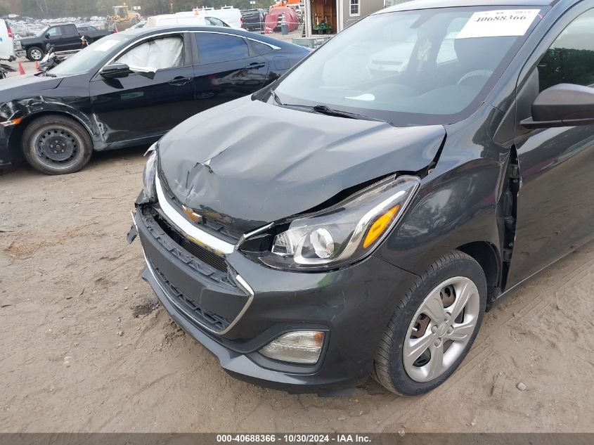 2021 Chevrolet Spark Fwd Ls Automatic VIN: KL8CB6SA6MC705012 Lot: 40688366