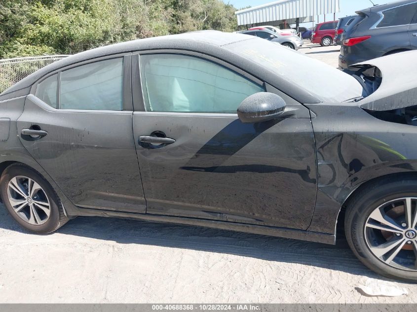 2022 Nissan Sentra Sv Xtronic Cvt VIN: 3N1AB8CV5NY320614 Lot: 40688368