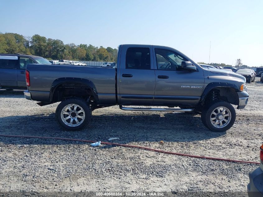 2004 Dodge Ram 2500 Slt/Laramie VIN: 1D7KU28D64J263003 Lot: 40688384