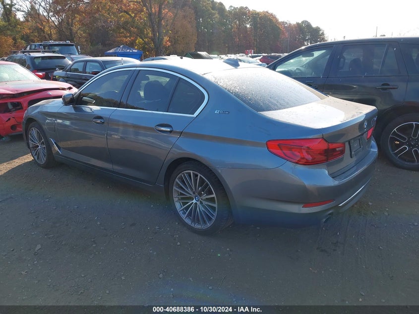 2018 BMW 530E XDRIVE IPERFORMANCE - WBAJB1C56JB085148