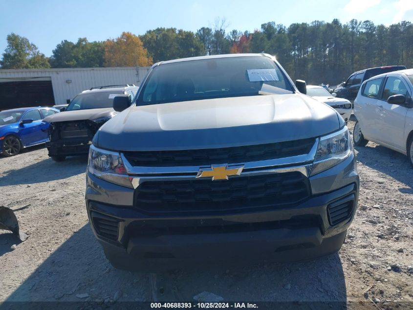 2021 Chevrolet Colorado 2Wd Short Box Wt VIN: 1GCGSBEN7M1283747 Lot: 40688393