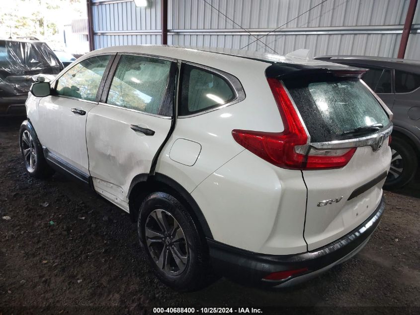 2018 Honda Cr-V Lx VIN: 2HKRW6H38JH221258 Lot: 40688400