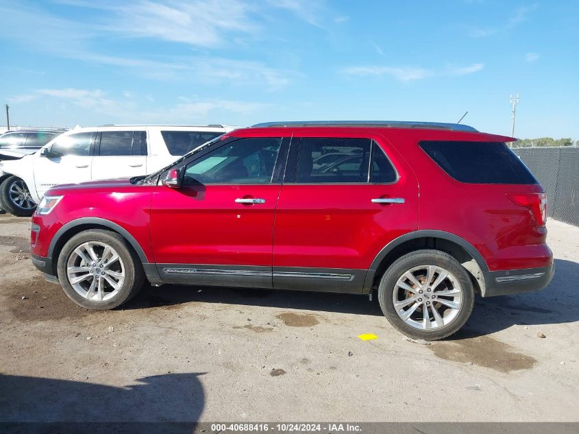 2018 Ford Explorer Limited VIN: 1FM5K7F83JGB07263 Lot: 40688416