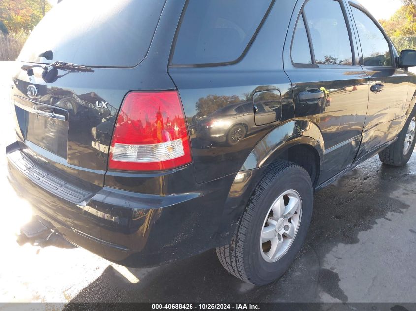 2006 Kia Sorento Ex/Lx VIN: KNDJD733465597642 Lot: 40688426