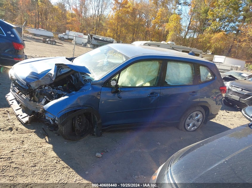 VIN JF2SKAAC1NH428171 2022 SUBARU FORESTER