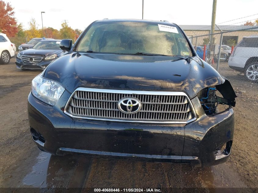 2008 Toyota Highlander Hybrid VIN: JTEEW41A382018409 Lot: 40688446