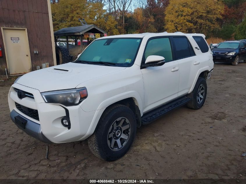 2022 Toyota 4Runner Sr5 Premium/Trd Sport/Trd VIN: JTERU5JR6N6041528 Lot: 40688462