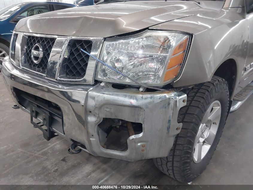 2007 Nissan Titan Se VIN: 1N6BA07B87N227167 Lot: 40688476