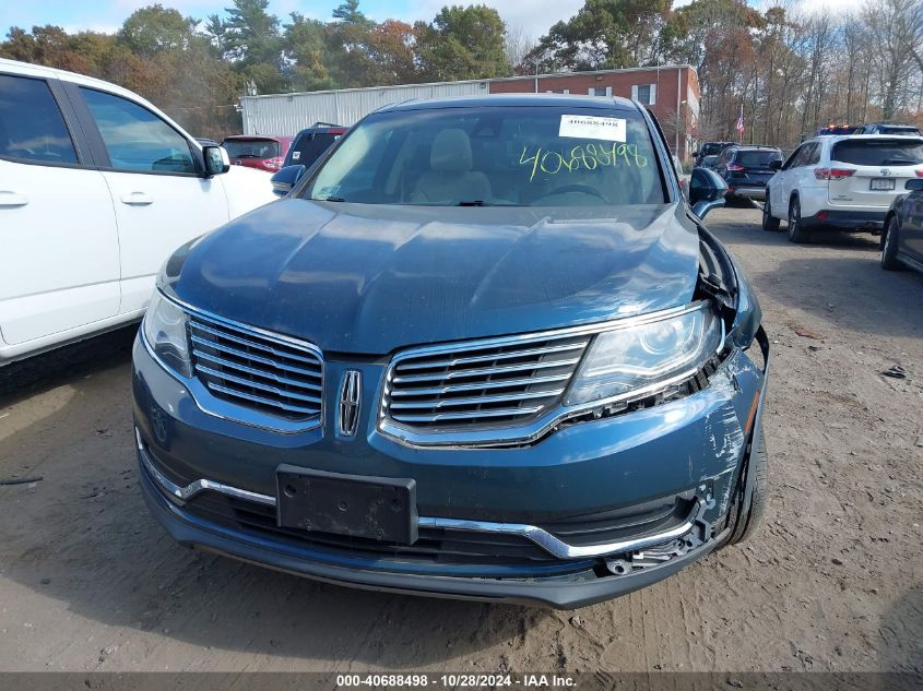 2016 Lincoln Mkx Reserve VIN: 2LMTJ8LR5GBL66824 Lot: 40688498