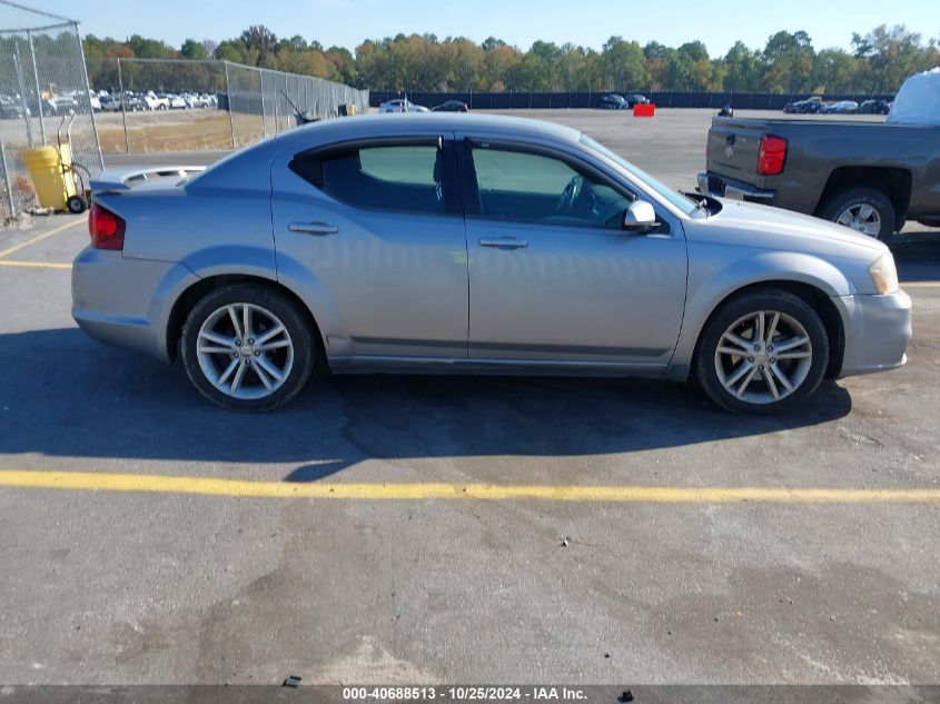 2013 Dodge Avenger Sxt VIN: 1C3CDZCB5DN554747 Lot: 40688513