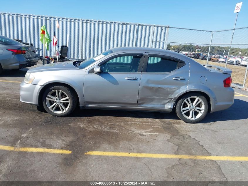 2013 Dodge Avenger Sxt VIN: 1C3CDZCB5DN554747 Lot: 40688513