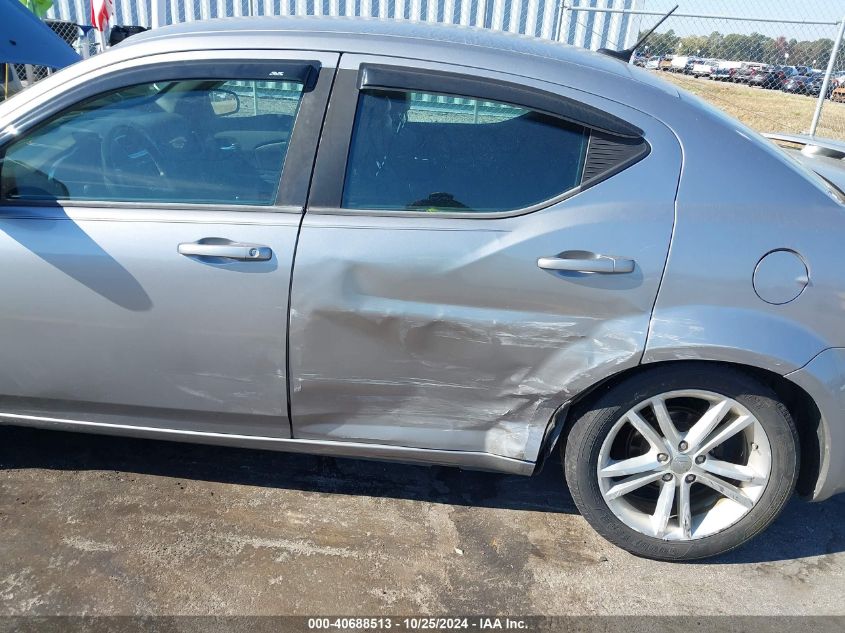 2013 Dodge Avenger Sxt VIN: 1C3CDZCB5DN554747 Lot: 40688513