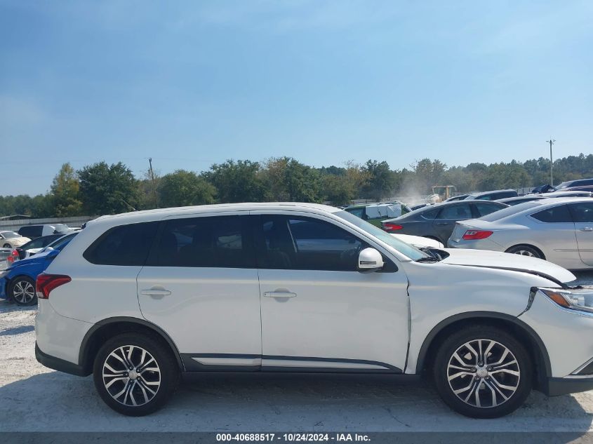 2016 Mitsubishi Outlander Se VIN: JA4AD3A3XGZ011820 Lot: 40688517