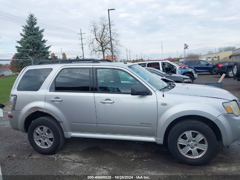 2008 Mercury Mariner V6 VIN: 4M2CU81198KJ06691 Lot: 40688520