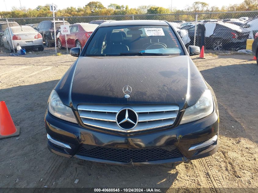 2013 Mercedes-Benz C 250 Luxury/Sport VIN: WDDGF4HB7DR257223 Lot: 40688545