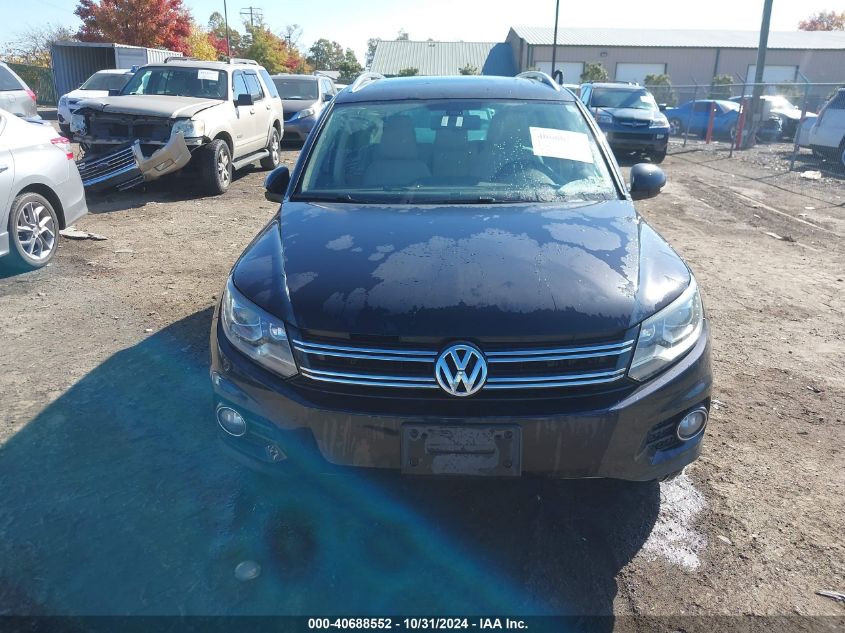 2017 Volkswagen Tiguan 2.0T Sel VIN: WVGWV7AX3HK024496 Lot: 40688552