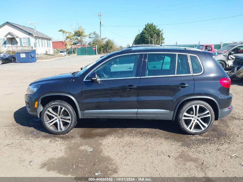 2017 Volkswagen Tiguan 2.0T Sel VIN: WVGWV7AX3HK024496 Lot: 40688552