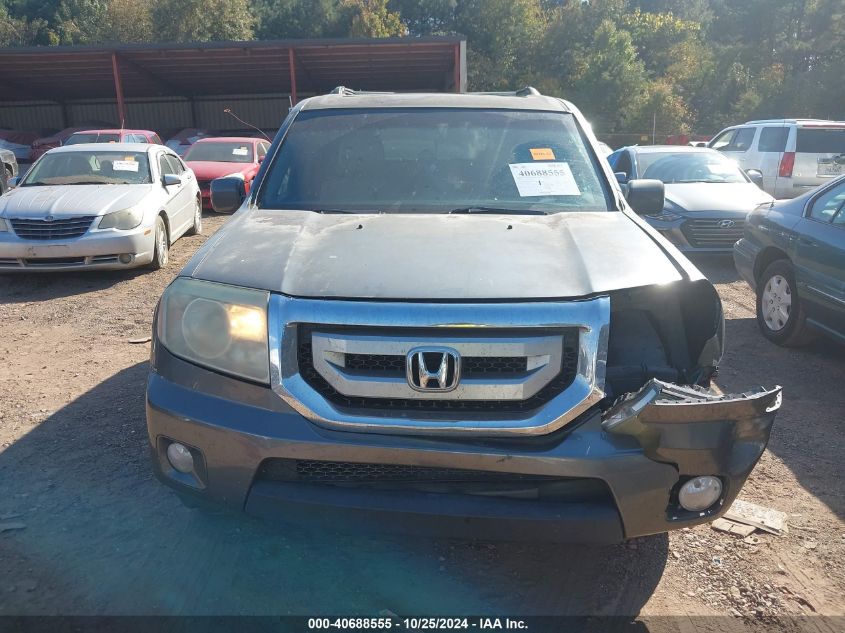 2010 Honda Pilot Ex-L VIN: 5FNYF3H56AB011428 Lot: 40688555