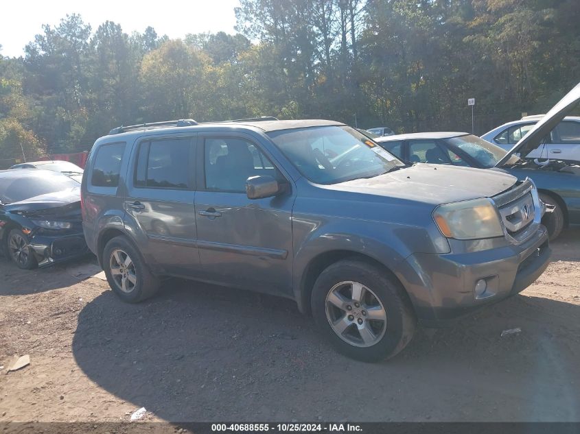 2010 Honda Pilot Ex-L VIN: 5FNYF3H56AB011428 Lot: 40688555