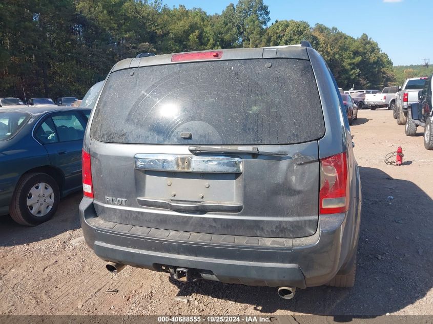 2010 Honda Pilot Ex-L VIN: 5FNYF3H56AB011428 Lot: 40688555