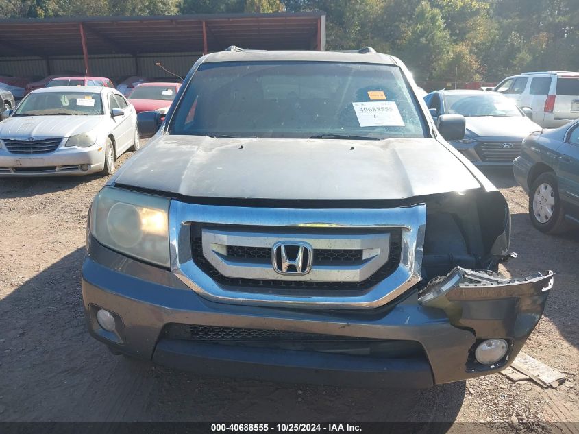 2010 Honda Pilot Ex-L VIN: 5FNYF3H56AB011428 Lot: 40688555